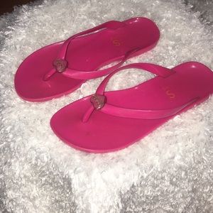 Michael Kors 13 girls flip flops